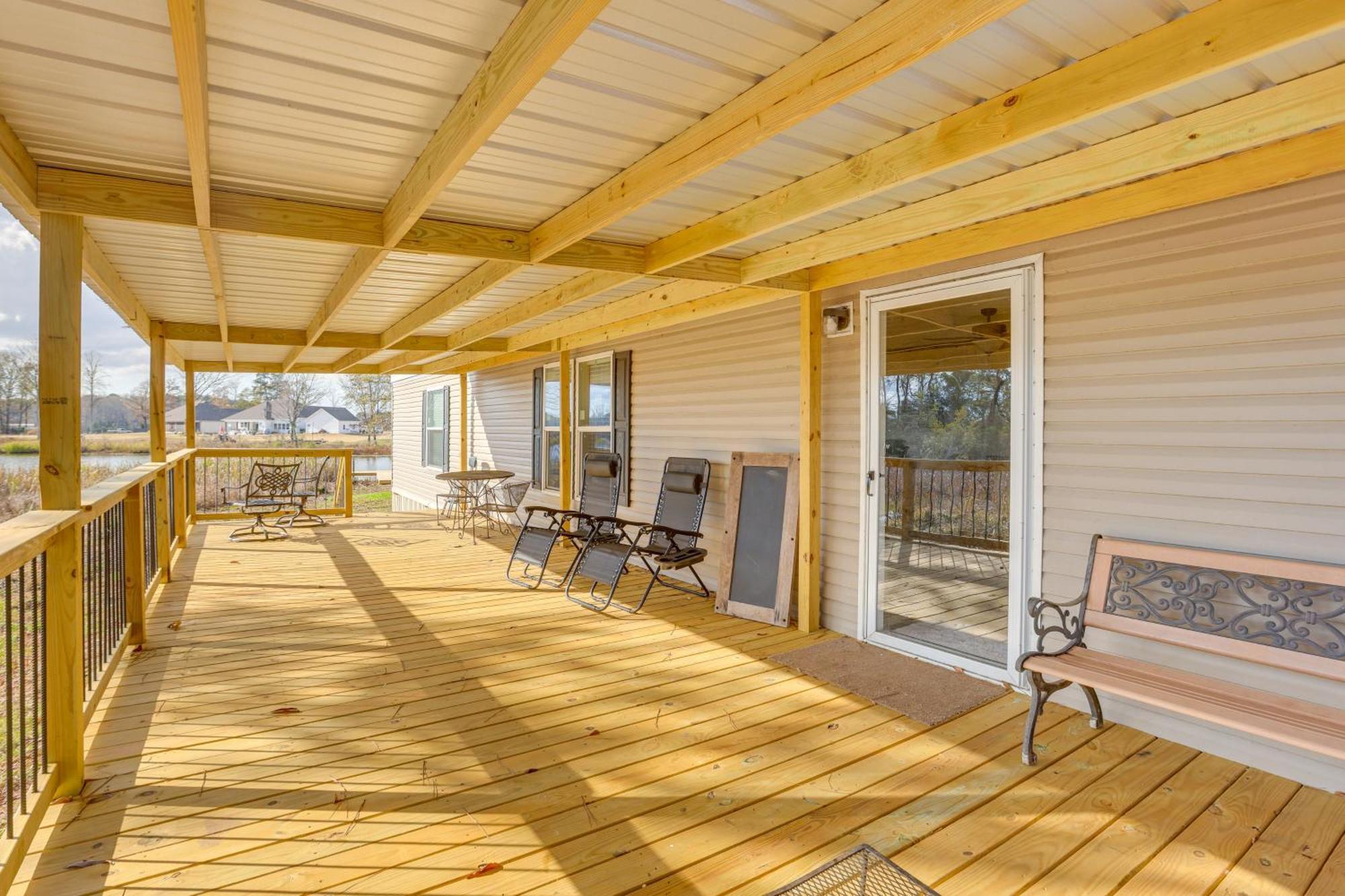Lakefront Wetumpka Escape With Furnished Deck! Exterior photo